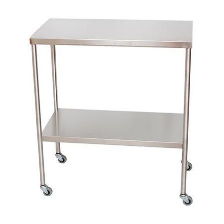 UMF MEDICAL Instrument Table 30″ x 16″ x 34″ SS8016
